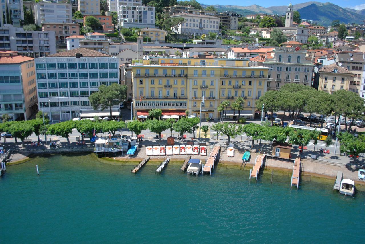Hotel Walter Au Lac Lugano Exteriör bild